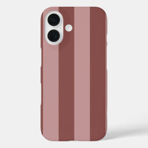 Elegantes Seidenrosen- und schüchternes rosa gestr iPhone 16 Hülle