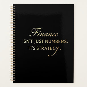 Elegantes Serif Zitat für Finanzfachleute Planer