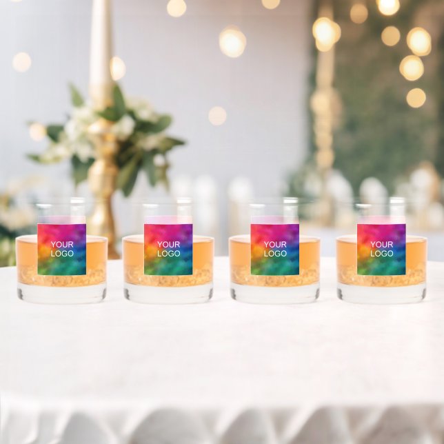 Elegantes Set für das Logo für das Unternehmen mit Whiskyglas (Insitu (Hochzeit))