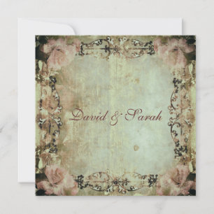 Elegantes Shabby Chic Floral Save the Date