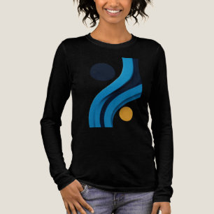 Elegantes Shirt der Farbkunst