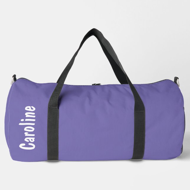 Elegantes Signature-Script-Monogramm Duffle Bag (Vorderseite)