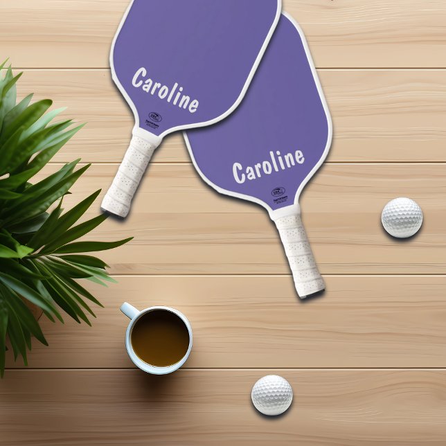 Elegantes Signature-Script-Monogramm Pickleball Schläger (Von Creator hochgeladen)