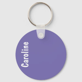 Elegantes Signature-Script-Monogramm Schlüsselanhänger