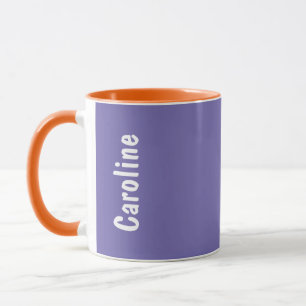 Elegantes Signature-Script-Monogramm Tasse