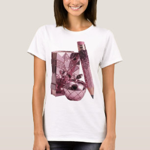 Elegantes Silber ABSTRACT ART Design T-Shirt