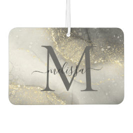 Elegantes Silber und Gold Autolufterfrischer