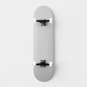Elegantes silbernes Metall-Skateboard für stilvoll Skateboard