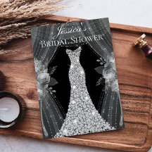 Elegantes Silver Gardinen Dress Brautparty laden