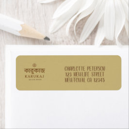 Elegantes Skript grau Mailing-Accessoires