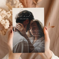 Elegantes Skript | Traditionelle Hochzeit mit schw