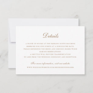 Elegantes Skript Vintages Olive Gold Hochzeiten De Einladung