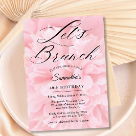 Elegantes Soft Pink Lassen Sie jedes Event-Party s Einladung