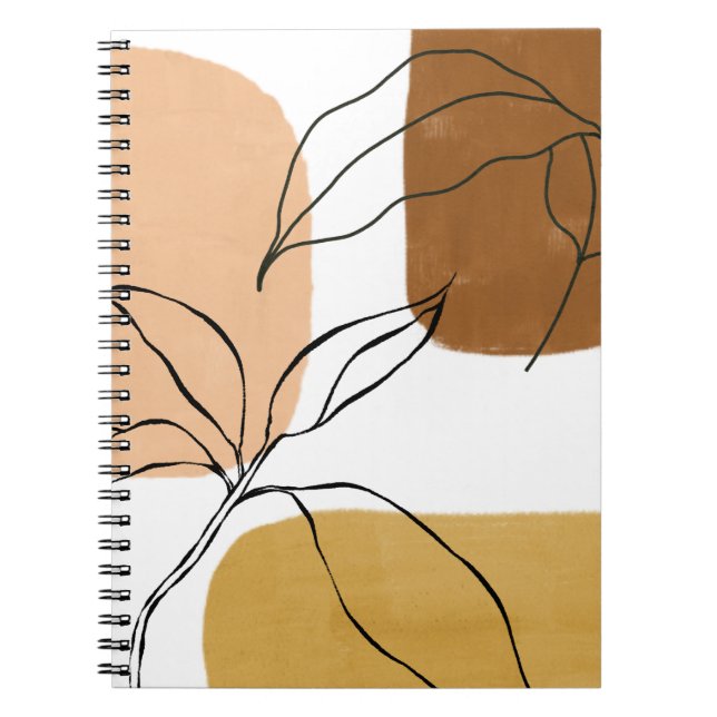 Elegantes Spiral Foto Notebook (80 Seiten B&W) Notizblock (Vorderseite)