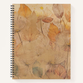 Elegantes SpiralNotebook mit gedrehten Linien Notizbuch