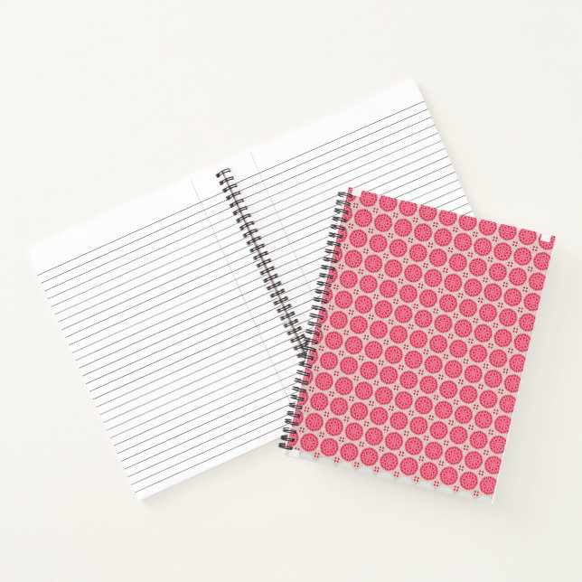 Elegantes SpiralNotebook mit Premiumpapier Notizbuch (Innenseite)