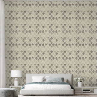 Elegantes, spitz Inspiriert geometrisches Muster Tapete