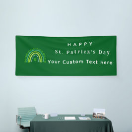 Elegantes St. Patrick's Day Party Banner