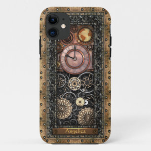 Elegantes Steampunk-Anpassbar iPhone 11 Hülle