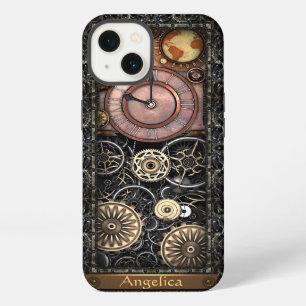 Elegantes Steampunk-Anpassbar iPhone Hülle