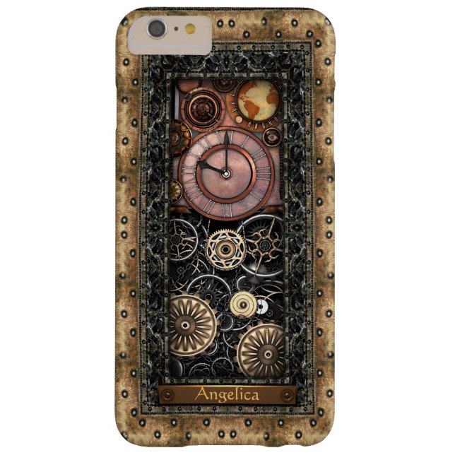 Elegantes Steampunk kundengerecht Case-Mate iPhone Hülle (Rückseite)