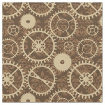 Elegantes Steampunk Uhrgang- und -damastmuster