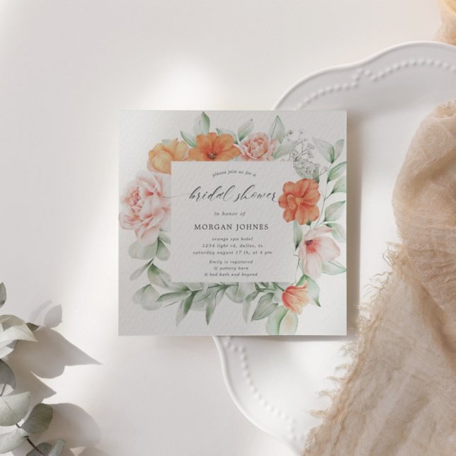 Elegantes Summer Garden Floral Brautparty (Von Creator hochgeladen)