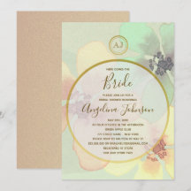 Elegantes Summer Watercolor Brautparty