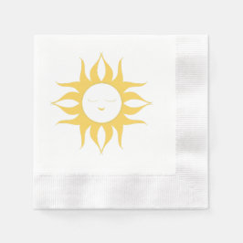 Elegantes Sun Design Paper Napkin Serviette