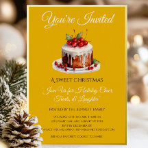 Elegantes Sweetest Weihnachten Party