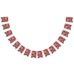 Elegantes Swirl-Banner Wimpelkette