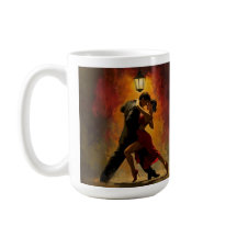 ✨Elegantes Tango-Paar romantisches Art Design