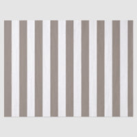 Elegantes Taupe und weißes Streifenmuster