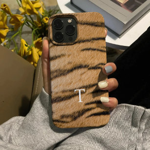 Elegantes Tiger Stripe Fur Muster - Chic Case-Mate iPhone Hülle