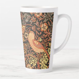 Elegantes trendiges William-Morris-Zweifarben-Desi Milchtasse