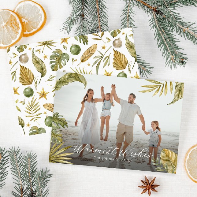 Elegantes tropisches Foto Weihnachten (Von Creator hochgeladen)