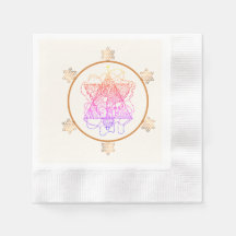 Elegantes und farbenfrohes jüdisches Star Paper