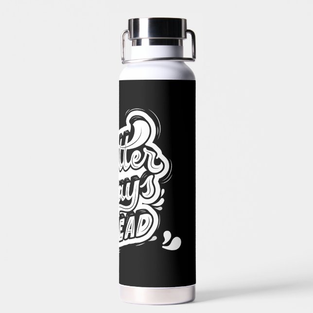Elegantes und funktionelles Flaschendesign Trinkflasche (Rückseite)