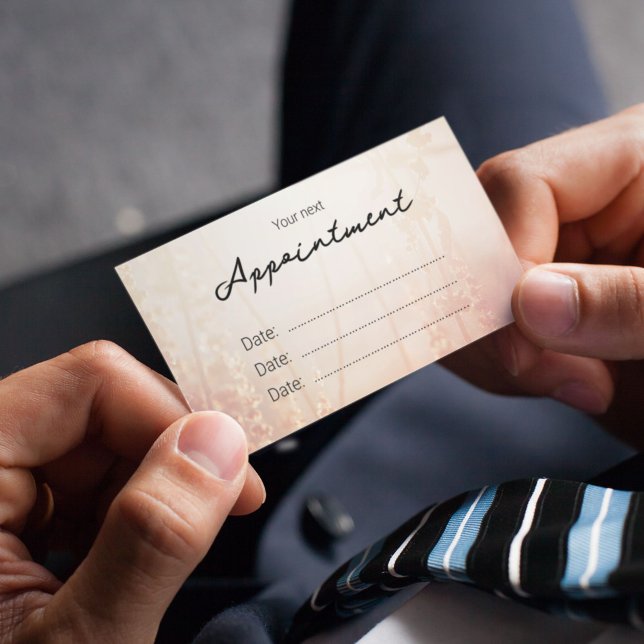 Elegantes und minimalistisches Rose-Gold Terminkarte (Von Creator hochgeladen)