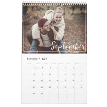 Elegantes und modernes Foto der 2024-Familie