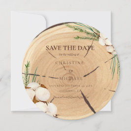 Elegantes und schicker rustikales Hochzeitsholz Sa