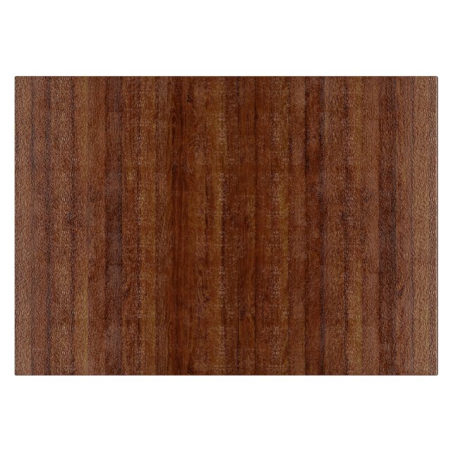 Elegantes und schönes Holzmuster natürlich aussehe Schneidebrett (Vorderseite)