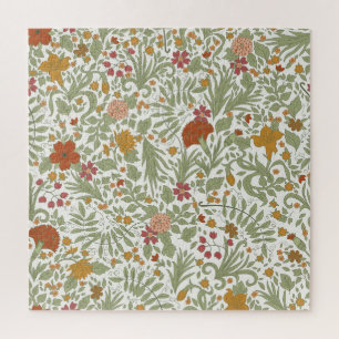 Elegantes und skurriles Blumenmuster.