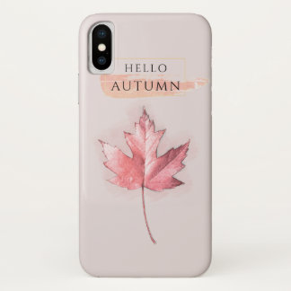 Elegantes und trendy Herbstblatt Zeichnend Case-Mate iPhone Hülle