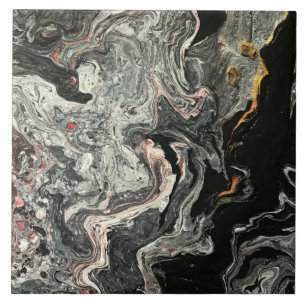 Elegantes, verrücktes Spitzen Agate 1 Fliese