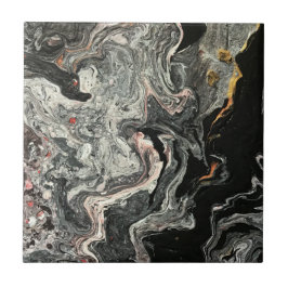 Elegantes, verrücktes Spitzen Agate 1 Fliese