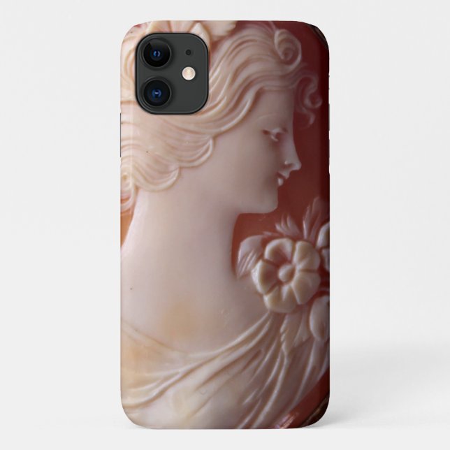 Elegantes Viktorianisch antikes Cameo Case-Mate iPhone Hülle (Rückseite)