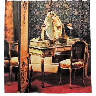 Elegantes viktorianisches Schlafzimmer Duschvorhang
