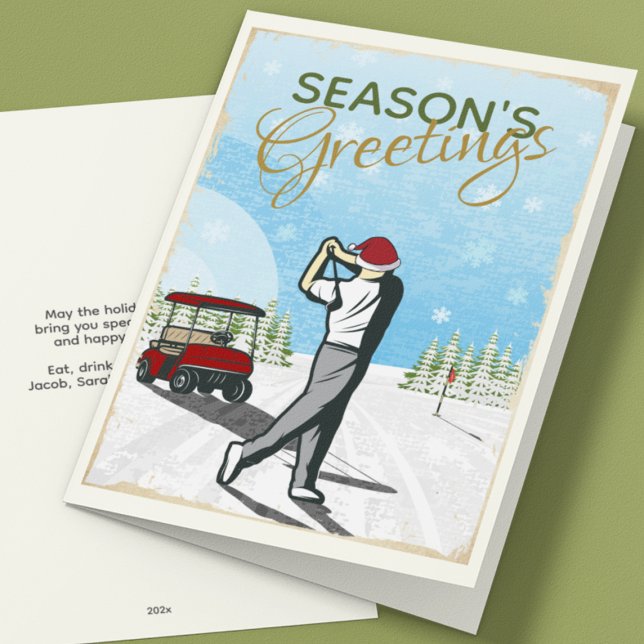 Elegantes, Vintag Inspiriertes Golf Weihnachten (Von Creator hochgeladen)