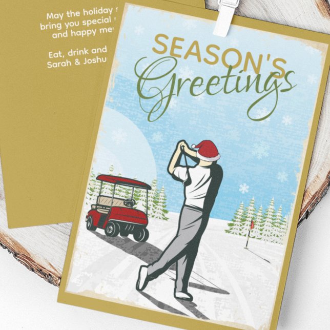 Elegantes, Vintag Inspiriertes Golf Weihnachten (Von Creator hochgeladen)